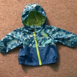 The North Face infant tailout rain jacket