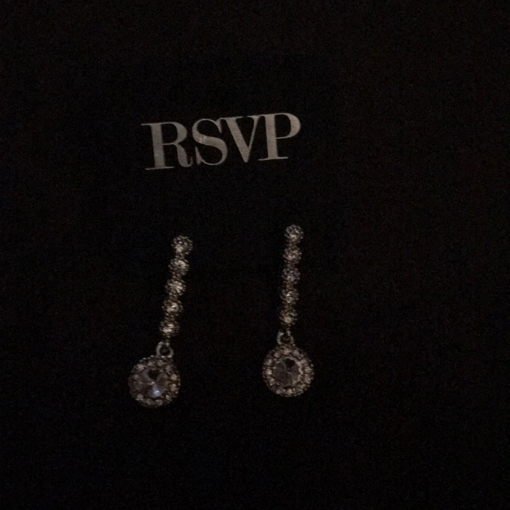 RSVP silver earrings