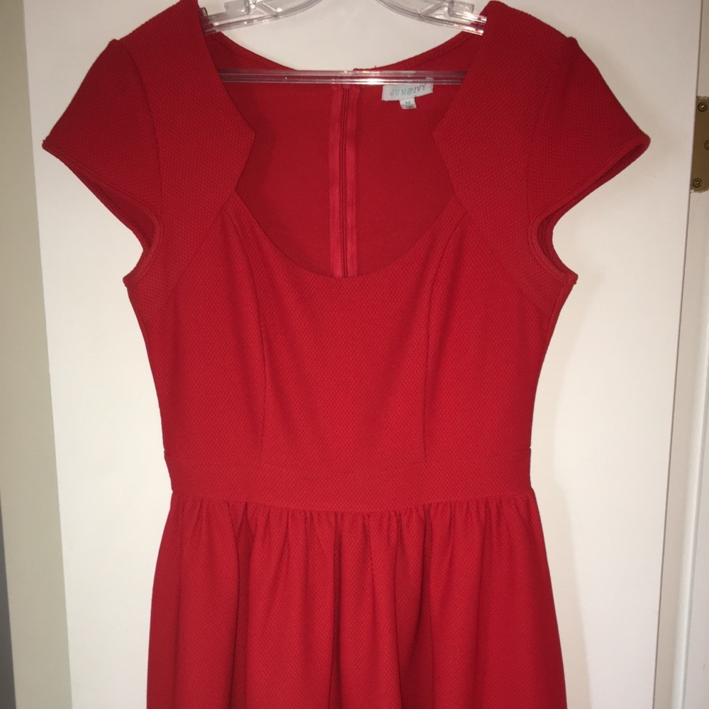 Red dress