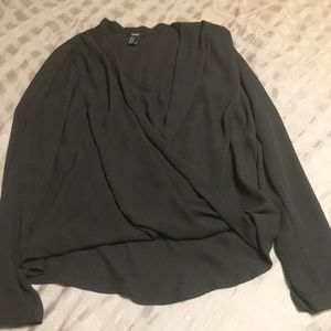 Forever 21 black dress top