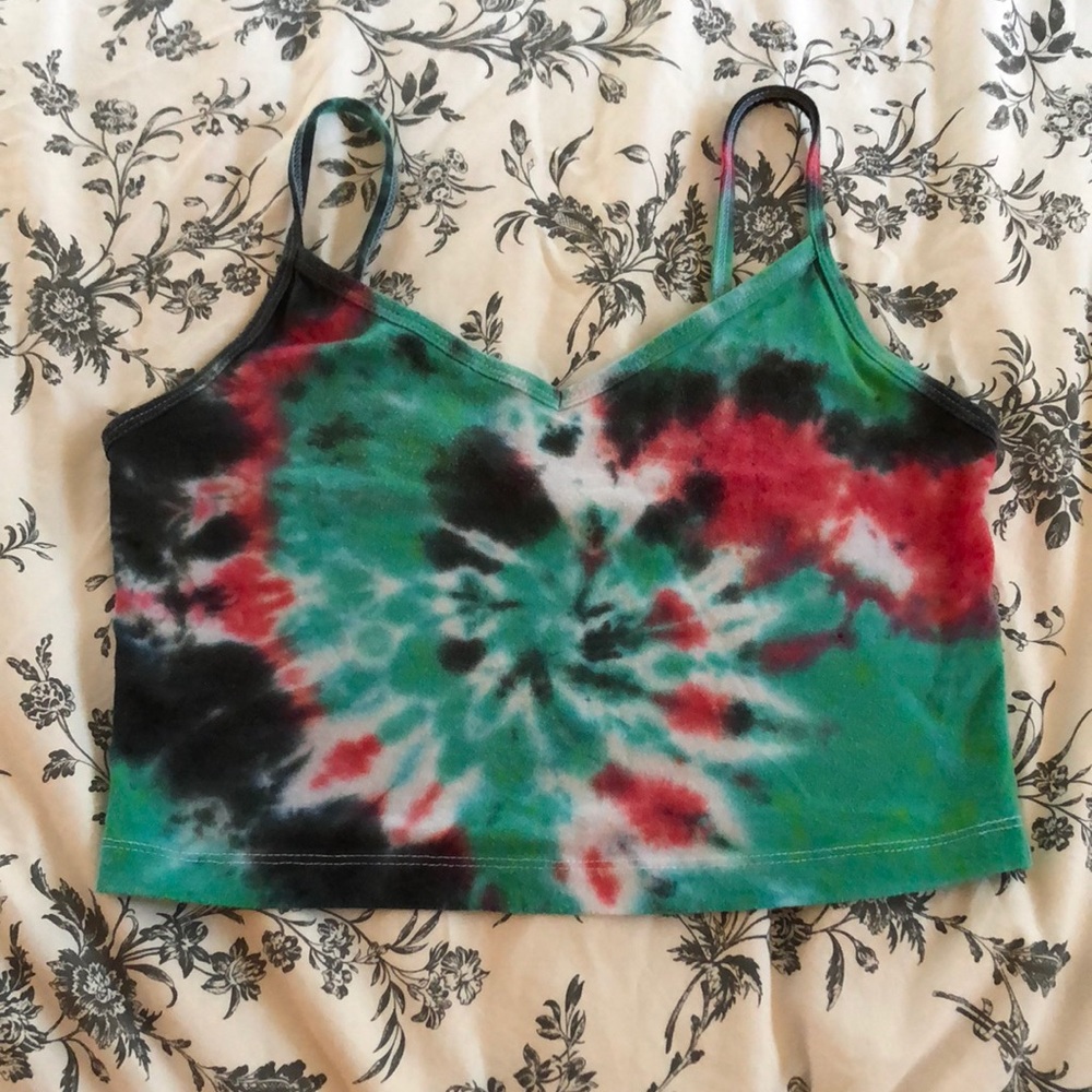 Tie dye crop top