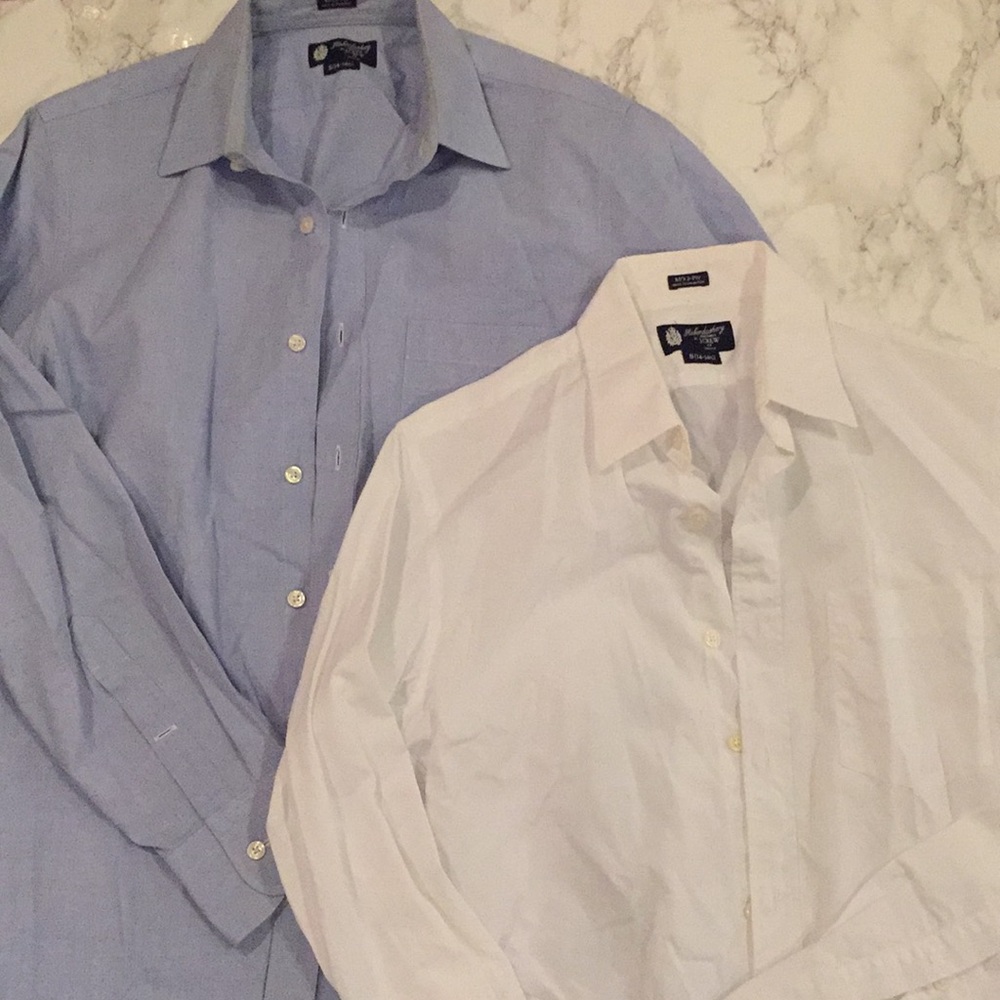 JCREW 2 button down dress shirts! Slim Fitted!