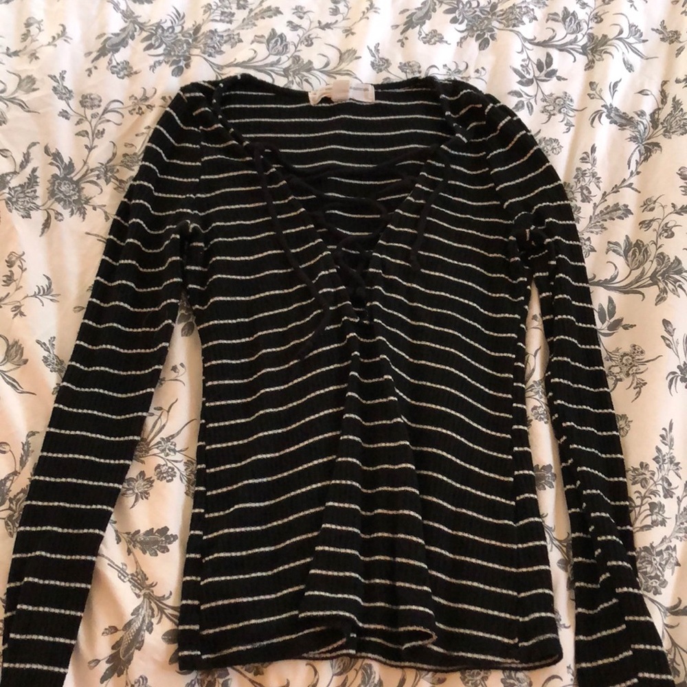 Stripped long sleeve