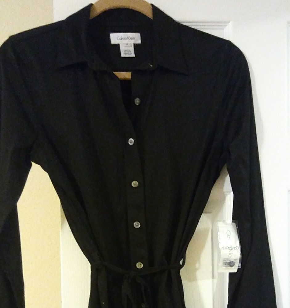NWT Calvin Klein shirt dress