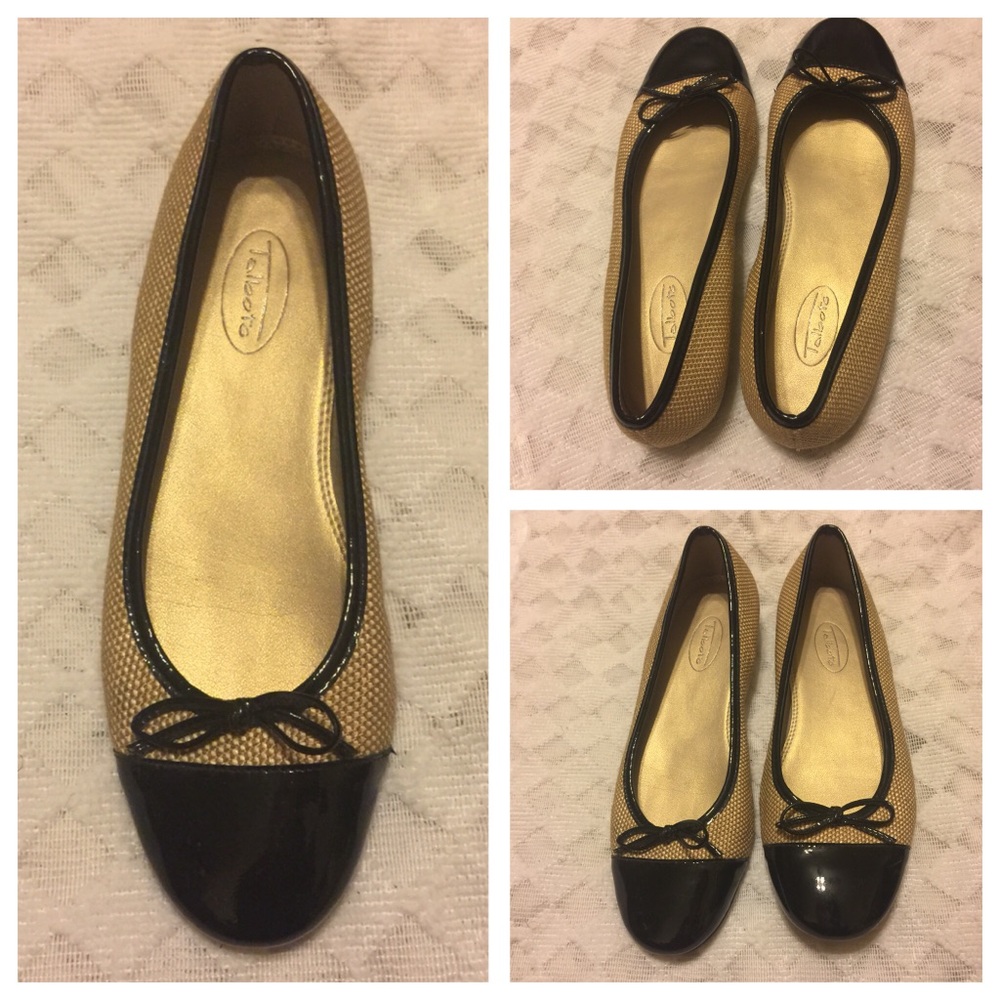 **Talbots**Flat Shoes With Front String Bows - image 5
