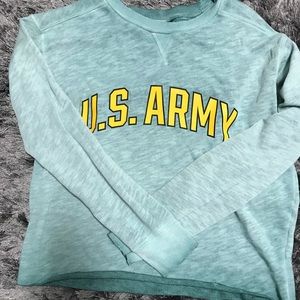 PINK Army pullover sweatshirt