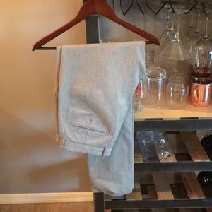 J. Crew 770 NWOT Brushed cotton melange twill