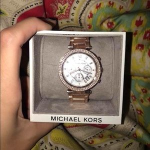 Rose Gold Michael Kors Watch