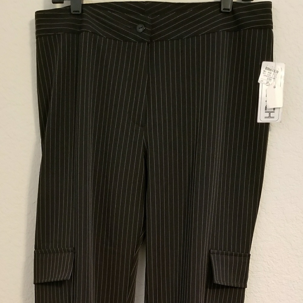 Pinstriped Dress Pants