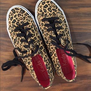 Keds size 3 Leopard Sneaker