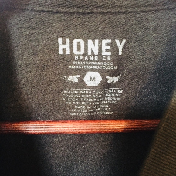 Honey Brand black crew neck - Picture 2 of 3