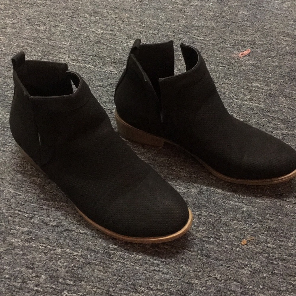 Black booties