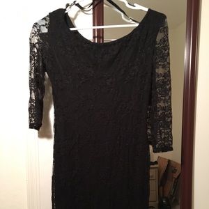 Little Black Lace Dress