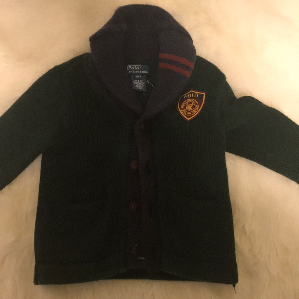 Boy Toddler Cardigan Sweater
