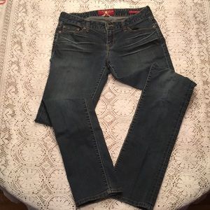 Lucky Brand Lola straight blue jeans