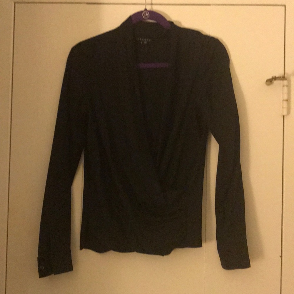 Long sleeve theory blouse