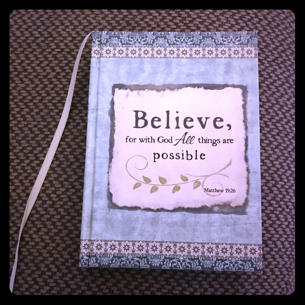 Hardcover Notebook Brand New with Marker Ribbon.