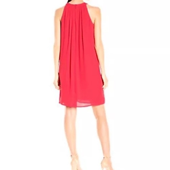 NWT Nine West Keyhole Red Dress - Picture 2 of 2
