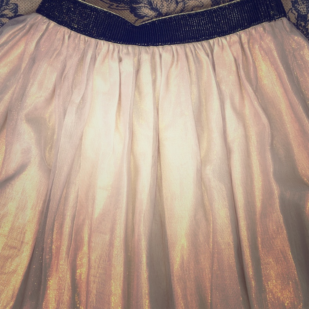 Decree Mini Gold Skirt