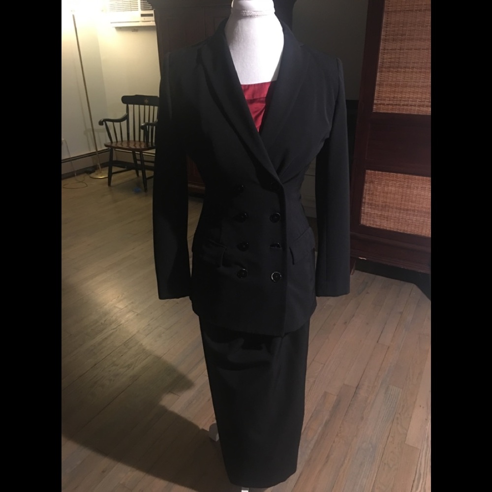 Nicole Miller black suit