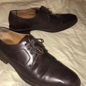 Cole Haan dark brown oxfords grand.os
