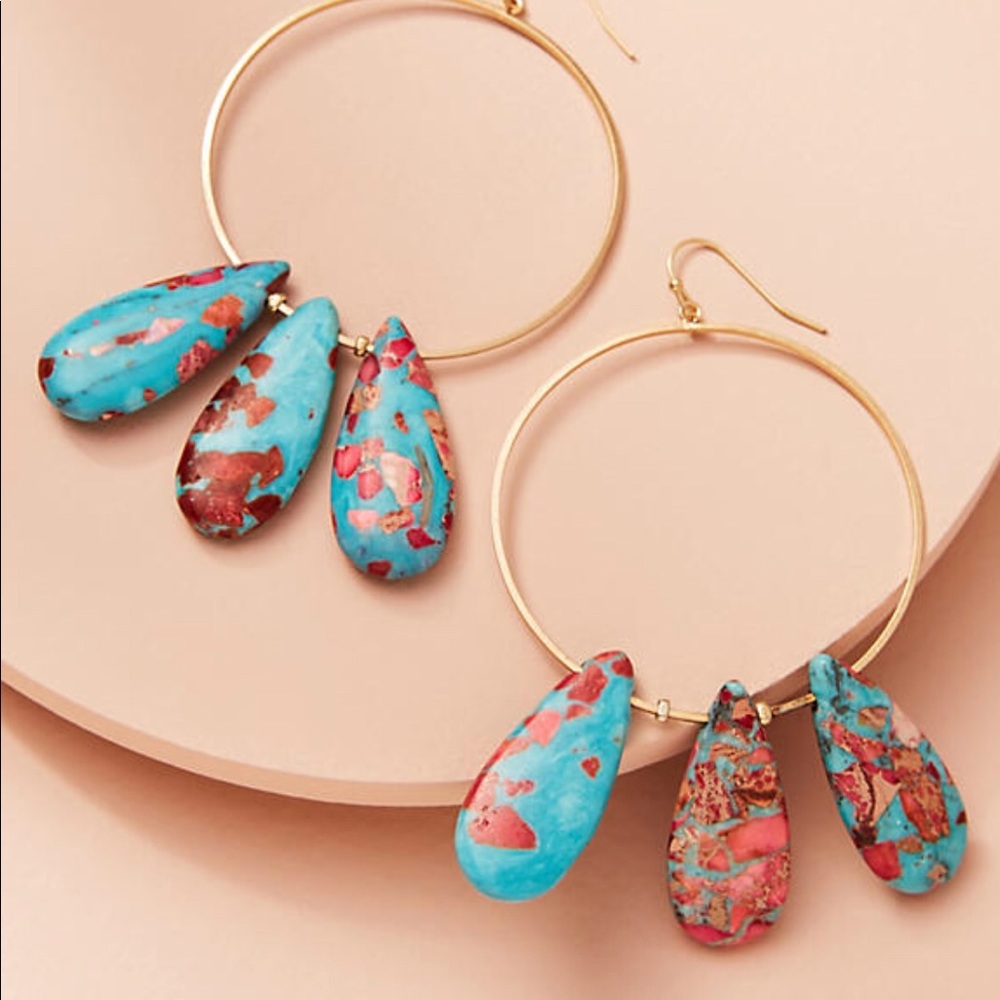 Anthropologie Hoops