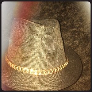 Black and Gold Chained Fedora!! 🎩