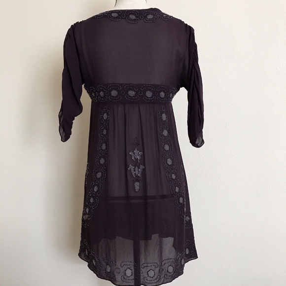 nanette lepore beaded dress