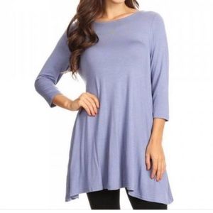 Blue Slate Knit Tunic
