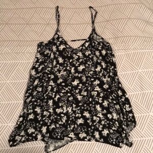 Black and white tank