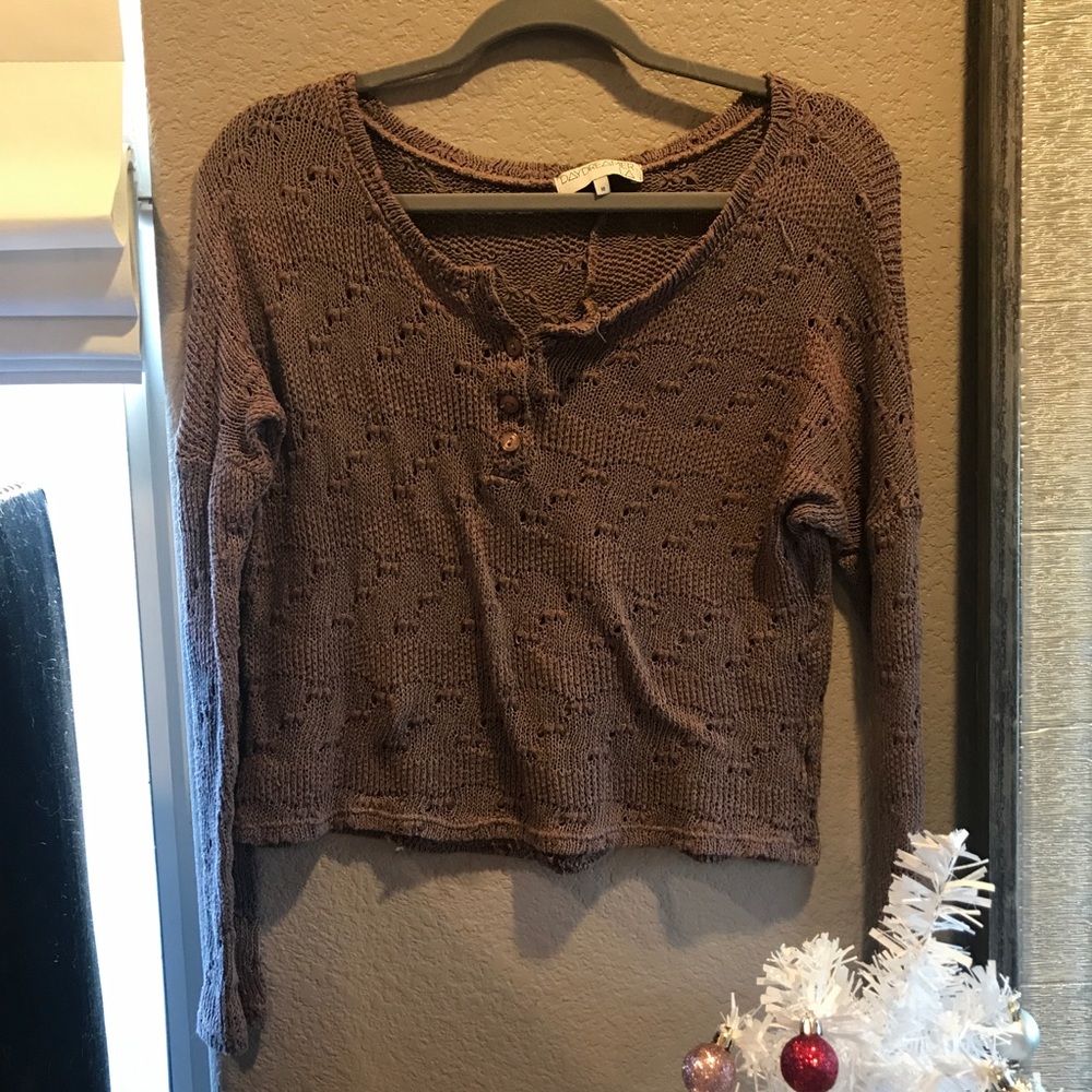 Taupe sweater