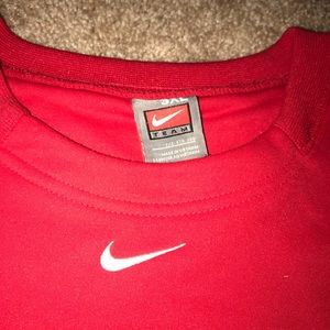 Red Nike Sweater