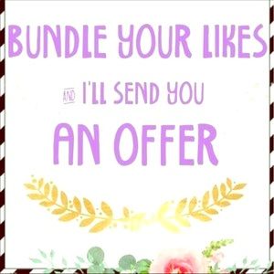 Bundle and save more! I'll send a generous offer!