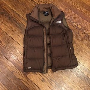 Brown North Face Vest-Make an Offer!!!!!
