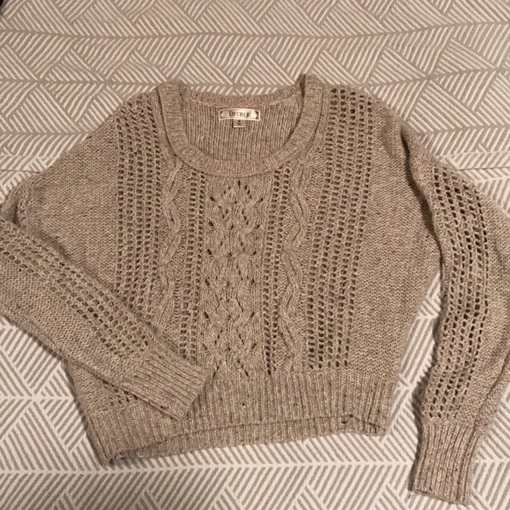 Light brown sweater