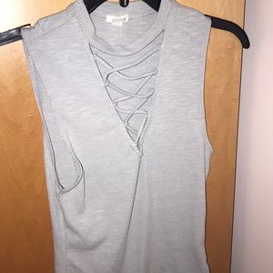 GARAGE cross front shirt