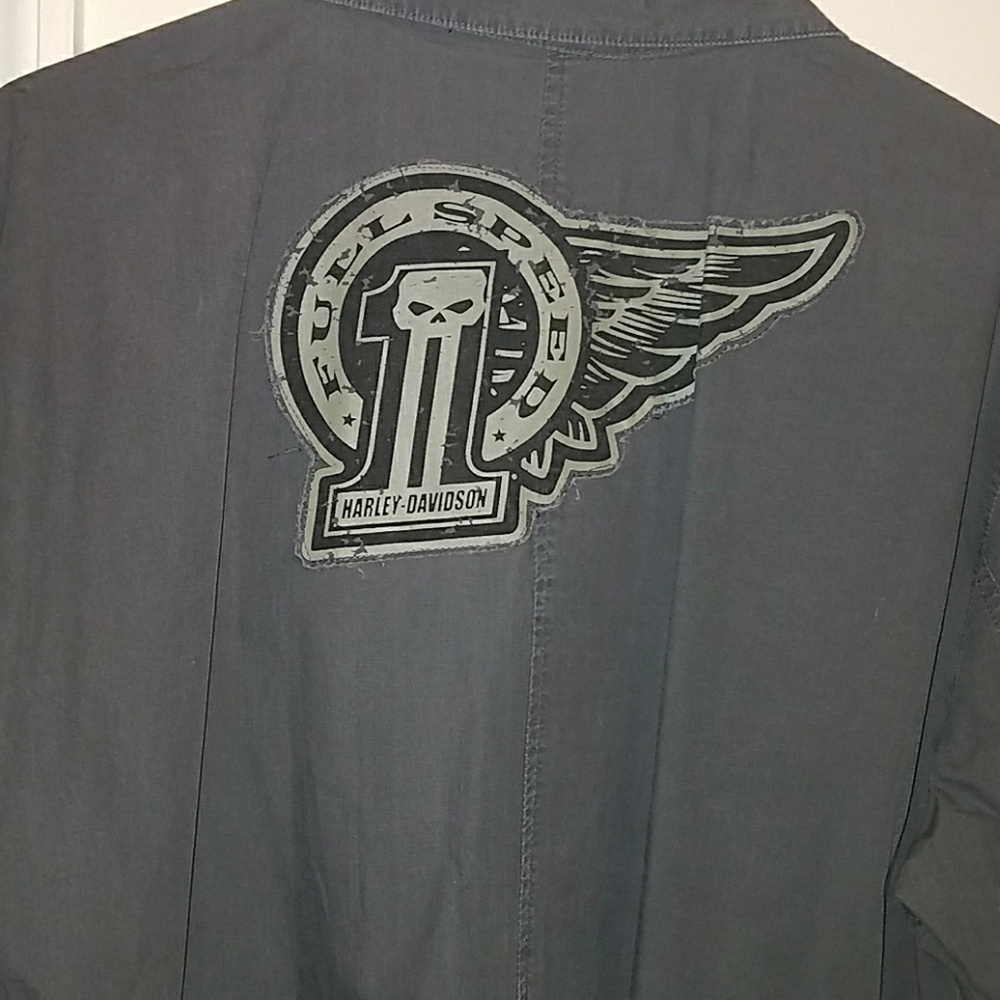 Harley Davidson button down