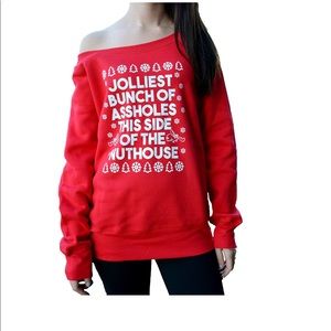 Xmas party sweatshirt!