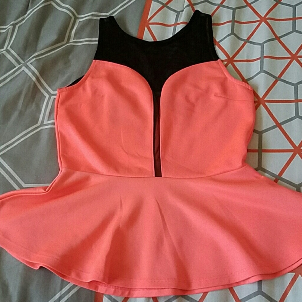 Size Medium Peplum Shirt