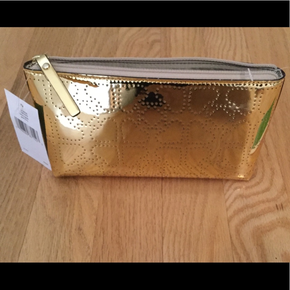 Kate Spade, NWT, Little Shiloh Gold Metro M’Up Bag - Picture 4 of 8