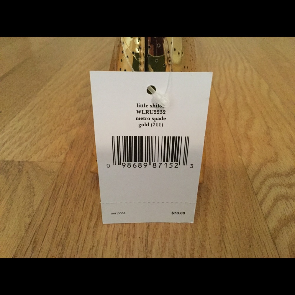 Kate Spade, NWT, Little Shiloh Gold Metro M’Up Bag - Picture 5 of 8