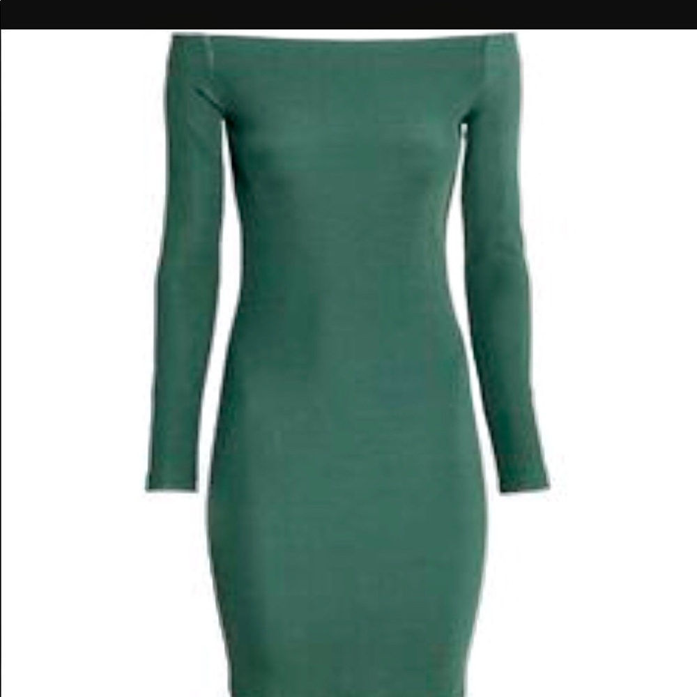 H&M Off Shoulder Red Dress