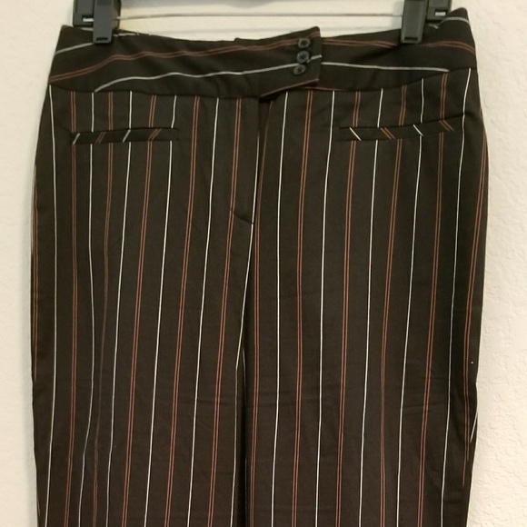 Larry Levine Pinstriped Pants - Picture 1 of 5