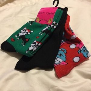 ***FINAL PRICE*** Betsey Johnson Sock Set