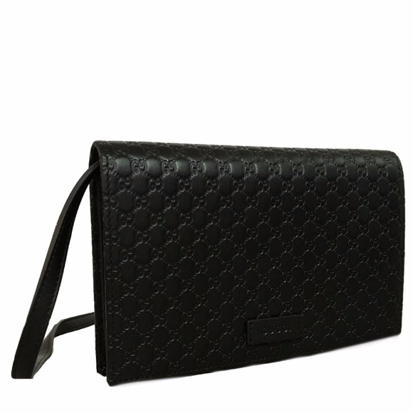 BRAND NEW Guccissima GG Leather Crossbody Wallet - Picture 5 of 8