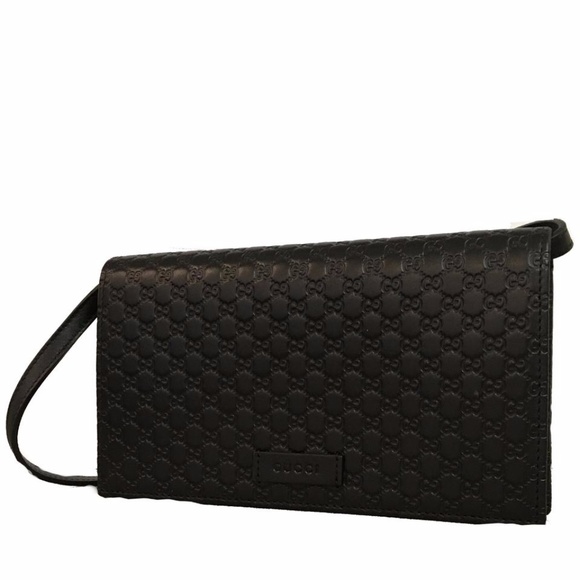 BRAND NEW Guccissima GG Leather Crossbody Wallet - Picture 6 of 8