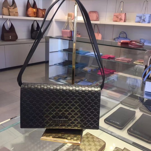 BRAND NEW Guccissima GG Leather Crossbody Wallet - Picture 8 of 8