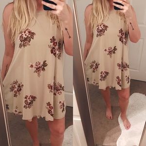 •Floral Boutique Dress•
