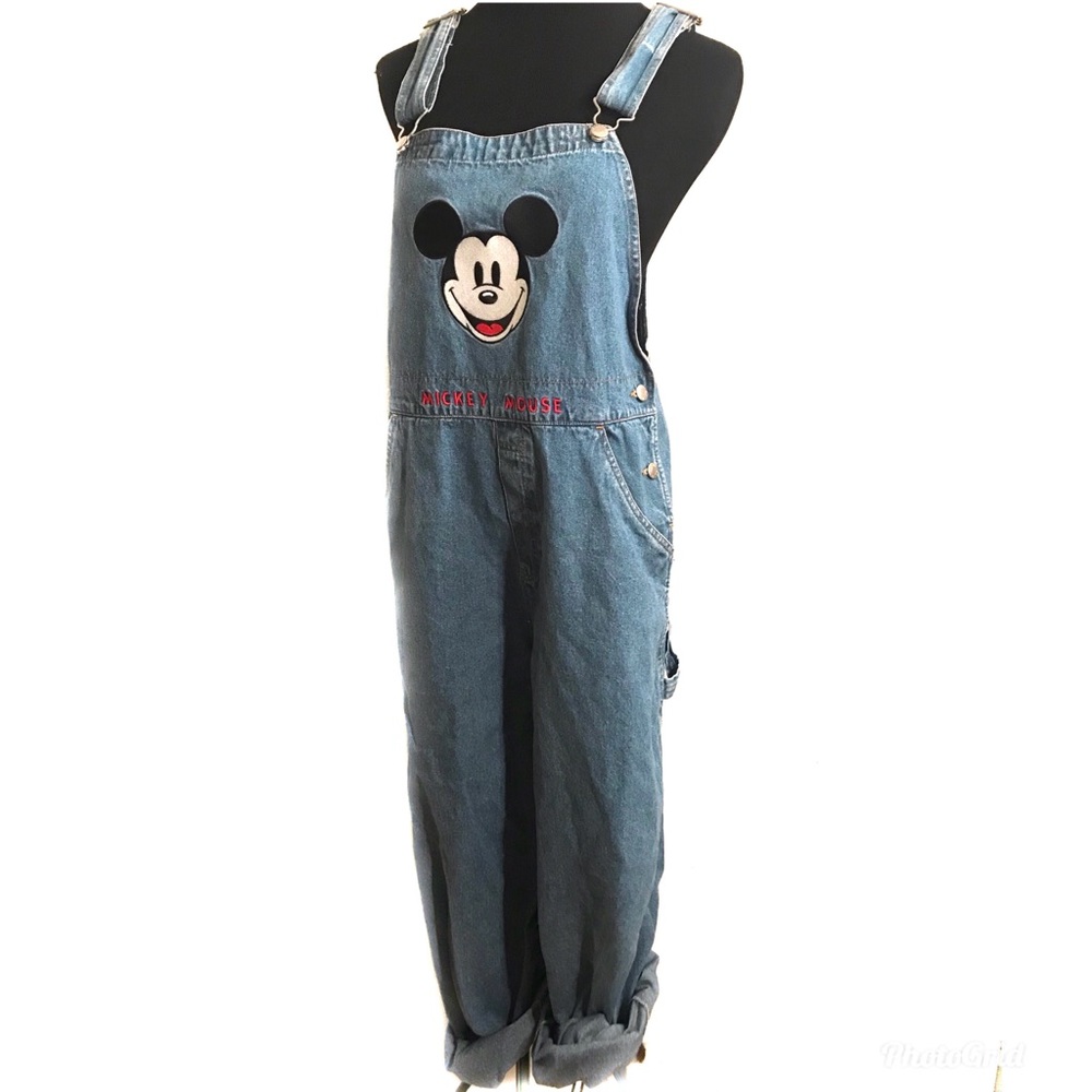 Vintage Mickey Mouse overalls