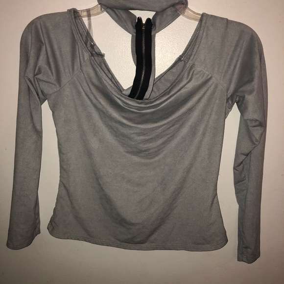 Fashion Nova Tops - Gray Fashion Nova Top